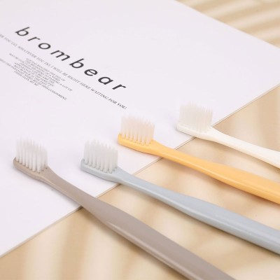 4 PCS/batch multicolor soft bristle small head toothbrush toothbrush portable travel brush teeth health oral hygiene