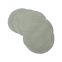 Reusable Soft Facial And Skin Care Cleaning Cloth Cleansing Wipe Pads Round Bamboo Makeup Remover Pads With Laundry Bag